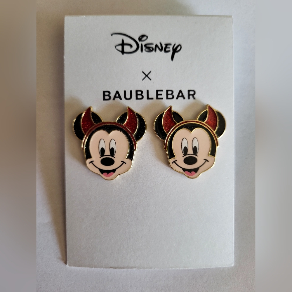 Disney X Baublebar MM Earrings NWT